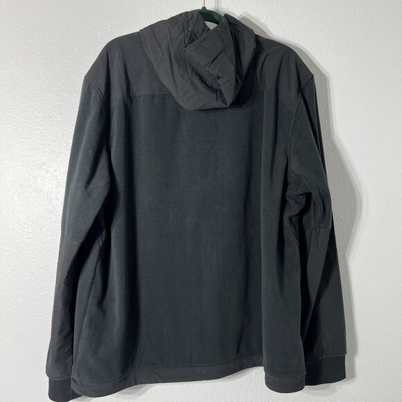 Alaskan Hardgear Jacket Mens XL Black Thaw Depth Fleece Full Zip Outdoor New - Picture 9 of 16